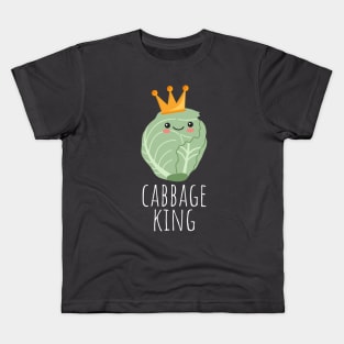 Cabbage King Cute Kids T-Shirt